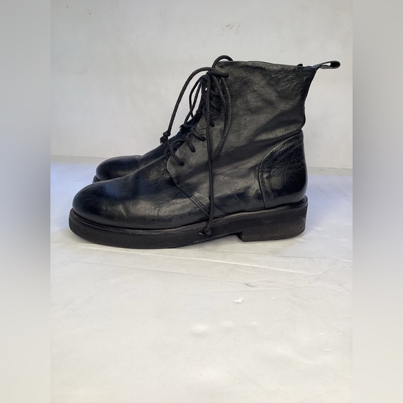 Gravity Pope black leather combat boots. Women’s size 36 - Picture 3 of 7